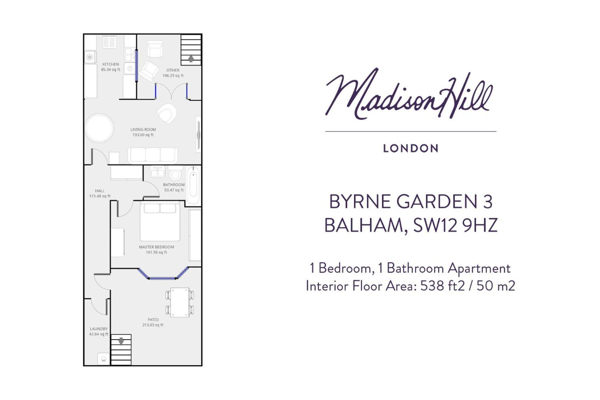 Madison Hill - Byrne Garden 3 - One Bedroom Home Londyn Zewnętrze zdjęcie